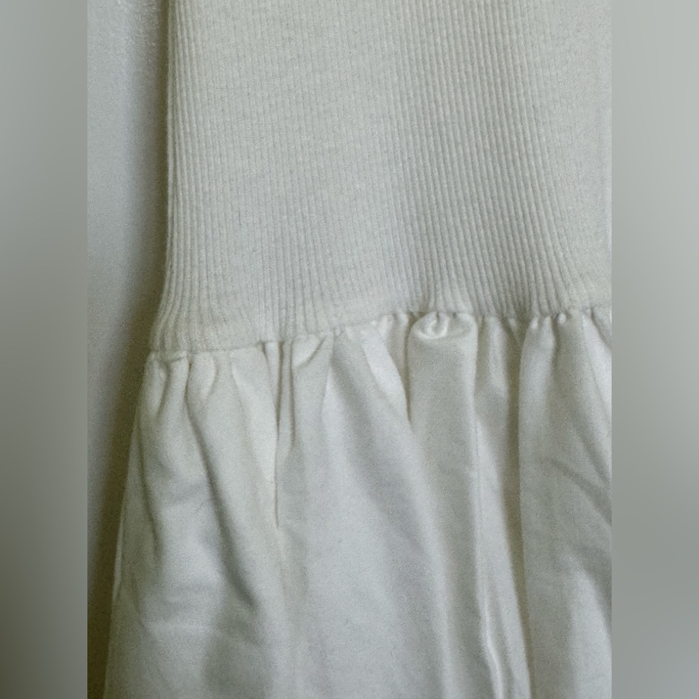 Reformation Sleeveless Cream Dress New XS Stunning NEW - Picture 13 of 15